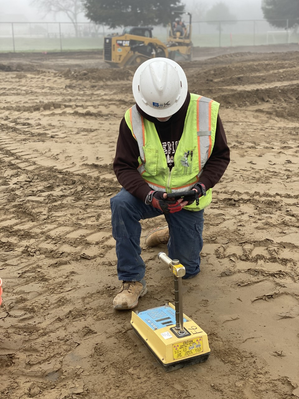 Nuclear Density Soil Test