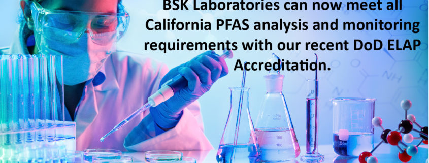  BSK CA ELAP Certified for DoD PFAS Method