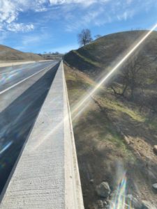 Kirker Pass Northbound Truck Climbing Lane project, client as Contra Costa County Public Works.